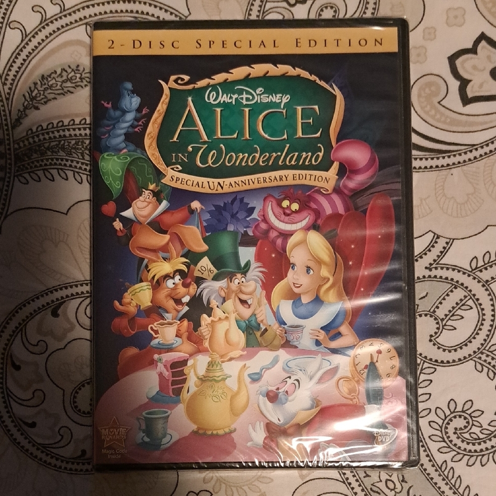Disney SEALED Alice in Wonderland Special Edition DVD